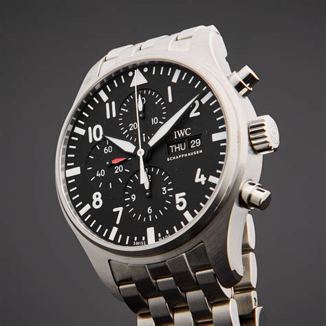 iwc pilot chrono 43mm|iwc pilot chronograph price.